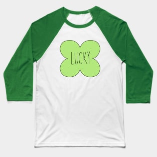 Lucky four leaf clover Baseball T-Shirt